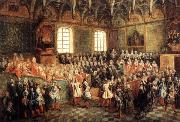 Nicolas Lancret Seat of Justice in the Parliament of Paris in 1723 France oil painting reproduction